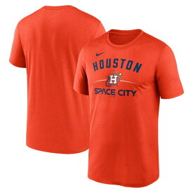 ナイキ メンズ Tシャツ トップス Houston Astros Nike City Connect Legend Performance TShirt Orange