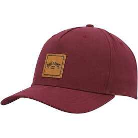 ビラボン メンズ 帽子 アクセサリー Billabong Stacked III Snapback Hat Red