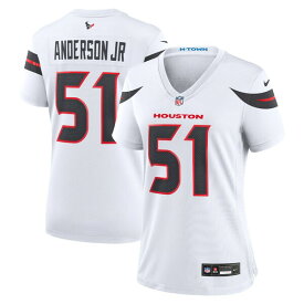 ナイキ レディース ユニフォーム トップス Will Anderson Jr. Houston Texans Nike Women's Game Jersey White
