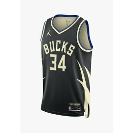 ナイキ メンズ Tシャツ トップス NBA MILWAUKEE BUCKS NBA DF SWINGMAN STATEMENT - Top - black/antetokounmpo g