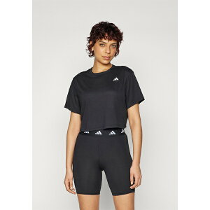 AfB_X fB[X ejX X|[c TRAIN ESSENTIALS BOXY WORKOUT - Sports T-shirt - black