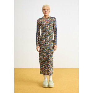 AfB_XIWiX fB[X s[X gbvX LIBERTY DRESS - Jersey dress - multicolor/night indigo