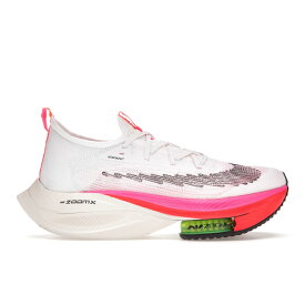 Nike ナイキ メンズ スニーカー 【Nike Air Zoom Alphafly Next% Flyknit】 サイズ US_8(26.0cm) White Pink