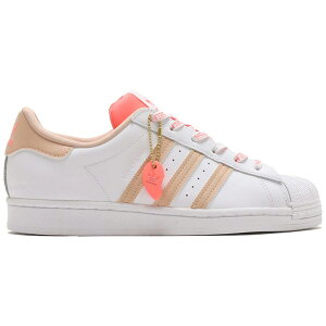 adidas AfB_X fB[X Xj[J[ yadidas Superstar Cloud White Halo Blush Acid Red (Women's)z TCY US_7.5(24.5cm) Cloud White/Halo Blush/Acid Red