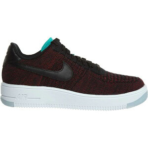 Nike �i�C�L ���f�B�[�X �X�j�[�J�[ �yNike Af1 Flyknit Low Black Black Team Red (Women's)�z �T�C�Y US_7.5(24.5cm) Black/Black/Team Red