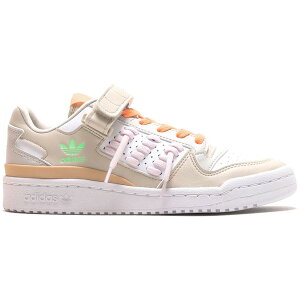 adidas AfB_X fB[X Xj[J[ yadidas Forum Lace Low White Orange Pink (Women's)z TCY US_9(26.0cm) Footwear White/Clear Brown/Grey One