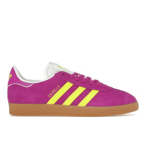 adidas AfB_X fB[X Xj[J[ yadidas Gazelle Purple Burst Solar Yellow (Women's)z TCY US_7(24.0cm) Purple Burst/Solar Yellow/Offwhite