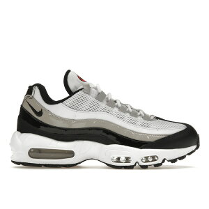 Nike iCL fB[X Xj[J[ yNike Air Max 95 White Light Iron Ore Black Patent (Women's)z TCY US_9(26.0cm) White/Light Iron Ore/University Red/Black
