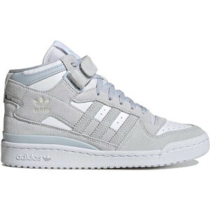 adidas AfB_X fB[X Xj[J[ yadidas Forum Mid Halo Blue Grey (Women's)z TCY US_5.5(22.5cm) Halo Blue/Cloud White/Core Black