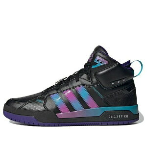 adidas AfB_X Y Xj[J[ yadidas neo 100db Mid 'Black Purple' H03422z TCY US_6.5(24.5cm)