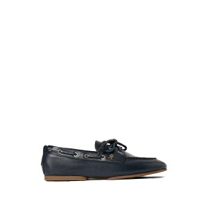 �g�~�[ �q���t�B�K�[ ���f�B�[�X �X���b�|���E���[�t�@�[ �V���[�Y Lace-up monogram boat shoes Blue