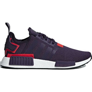adidas �A�f�B�_�X �����Y �X�j�[�J�[ �yadidas NMD R1 Legend Purple Shock Red�z �T�C�Y US_6(24.0cm) Legend Purple/Legend Purple/Shock Red