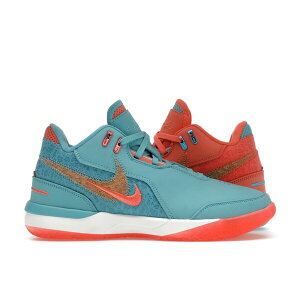 Nike �i�C�L �����Y �X�j�[�J�[ �yNike Zoom LeBron NXXT Gen AMPD Miami�z �T�C�Y US_8.5(26.5cm) Mineral Blue/Light Wild Mango/Sail