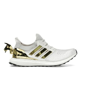 adidas �A�f�B�_�X �����Y �X�j�[�J�[ �yadidas Ultra Boost 1.0 Fortnite Victory Crown White�z �T�C�Y US_6.5(24.5cm) Core White/Gold Metallic/Core Black