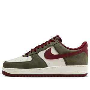 Nike �i�C�L �����Y �X�j�[�J�[ �yNike Air Force 1 Low '07 LV8 'Cargo Khaki Pale Ivory Dark Team Red' FQ8714-302�z �T�C�Y US_6(24.0cm)