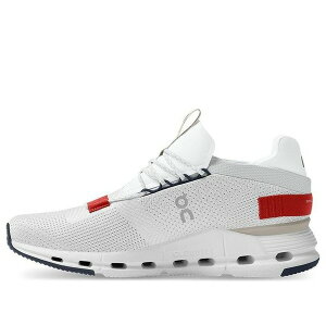 On Running �I�� �����j���O �����Y �X�j�[�J�[ �yOn Running Cloudnova 'White Red' 26.98991�z �T�C�Y US_11.5(29.5cm)