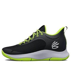 Under Armour �A���_�[�A�[�}�[ �����Y �X�j�[�J�[ �yUnder Armour Curry 3Z6 'Black Green' 3025090-001�z �T�C�Y US_11(29.0cm)