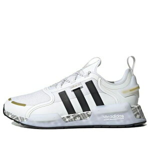 adidas �A�f�B�_�X �����Y �X�j�[�J�[ �yadidas NMD_R1 V3 'White Gold Plaid' ID6712�z �T�C�Y US_8(26.0cm)