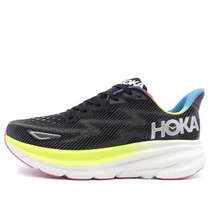 HOKA ONE ONE �z�J�I�l�I�l �����Y �X�j�[�J�[ �yHOKA ONE ONE Clifton 9 'Black All Aboard Multi-Color' 1127895-BAAB�z �T�C�Y US_9.5(27.5cm)