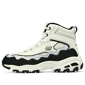 Skechers �X�P�b�`���[�Y ���f�B�[�X �X�j�[�J�[ �y(WMNS) Skechers D'Lites New Lane Sneaker 'White Black Grey' 168026-WGRY�z �T�C�Y US_W_10