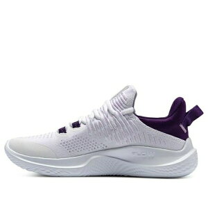 Under Armour �A���_�[�A�[�}�[ ���f�B�[�X �X�j�[�J�[ �y(WMNS) Under Armour Flow Dynamic IntelliKnit 'White Purple' 3027284-100�z �T�C�Y US_8(25.0cm)