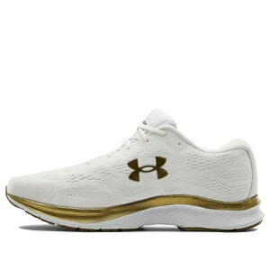 Under Armour �A���_�[�A�[�}�[ �����Y �X�j�[�J�[ �yUnder Armour Charged Bandit 6 'White Metallic Gold Luster' 3023019-102�z �T�C�Y US_8(26.0cm)