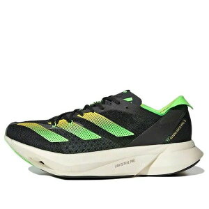 adidas �A�f�B�_�X �����Y �X�j�[�J�[ �yadidas Adizero Adios Pro 3 'Core Black Solar Green' GX6251�z �T�C�Y US_9.5(27.5cm)