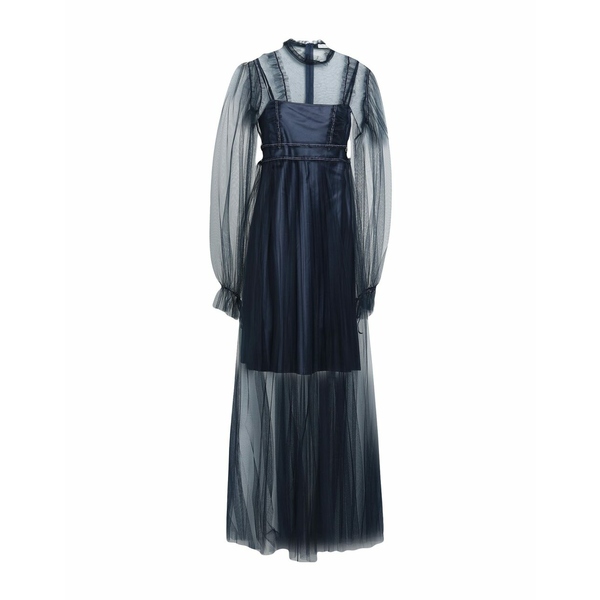 レリッシュ レディース トップス ワンピース Dark Long 休日 全商品無料サイズ交換 blue RELISH 日本初の dresses