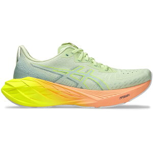 ASICS AVbNX Y Xj[J[ yASICS Novablast 4 Paris Cool Matcha Safety Yellowz TCY US_10(28.0cm) Cool Matcha/Safety Yellow