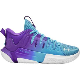 アンダーアーマー レディース バスケットボール スポーツ Under Armour Women's Flow Breakthru 4 Basketball Shoes Purple/Blue