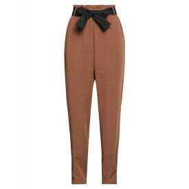 【送料無料】 プリーズ レディース カジュアルパンツ ボトムス Pants Brown