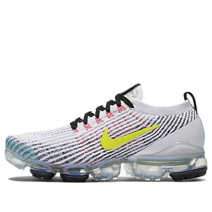 Nike �i�C�L �����Y �X�j�[�J�[ �yNike Air VaporMax Flyknit 3 'White Dynamic Yellow' AJ6900-103�z �T�C�Y US_7.5(25.5cm)