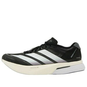 adidas �A�f�B�_�X �����Y �X�j�[�J�[ �yadidas Adizero Boston 13 'Black White Grey' JS4938�z �T�C�Y US_12.5(30.5cm)