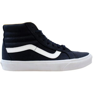 Vans �o���Y �����Y �X�j�[�J�[ �yVans Sk8-Hi Reissue Premium Leather Navy�z �T�C�Y US_5(23.0cm) Navy/White