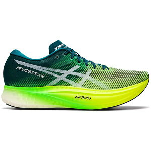 ASICS AVbNX Y Xj[J[ yASICS Metaspeed Edge+ Velvet Pine Safety Yellowz TCY US_6(24.0cm) Velvet Pine/Safety Yellow