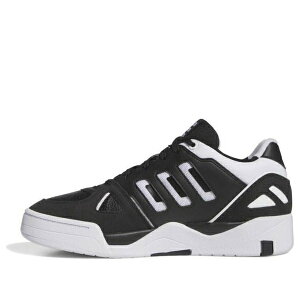 adidas �A�f�B�_�X �����Y �X�j�[�J�[ �yadidas Midcity Low Shoes 'Core Black Cloud White' IE4518�z �T�C�Y US_7(25.0cm)
