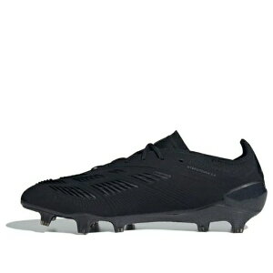 adidas �A�f�B�_�X �����Y �X�j�[�J�[ �yadidas Predator 24 Elite Low FG 'Base Black Pack' IE1804�z �T�C�Y US_9.5(27.5cm)