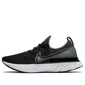 Nike �i�C�L �����Y �X�j�[�J�[ �yNike React Infinity Run Flyknit 'Black Dark Grey' CD4371-012�z �T�C�Y US_7(25.0cm)