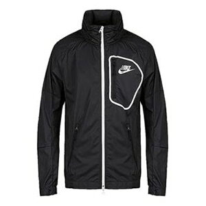 Nike iCL Y Xj[J[ yNike Windproof Stand Collar Sports Jacket Black 885930-010z TCY US_M_L
