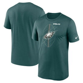 ナイキ メンズ Tシャツ トップス Philadelphia Eagles Nike Big & Tall Legend Icon Performance TShirt Midnight Green