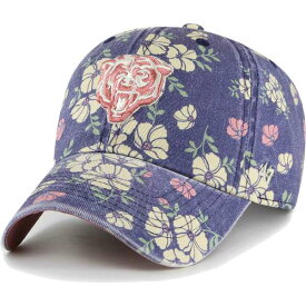 フォーティーセブン レディース 帽子 アクセサリー Chicago Bears '47 Women's Primrose Clean Up Adjustable Hat Navy