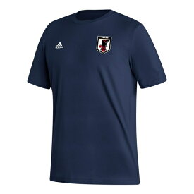 アディダス メンズ Tシャツ トップス Japan National Team adidas Crest TShirt Navy