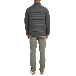 z[N Ah Jpj[ Y WPbgu] AE^[ Outfitter Men's Packable Down Blend Puffer Jacket, Created for Macy's Heather Grey