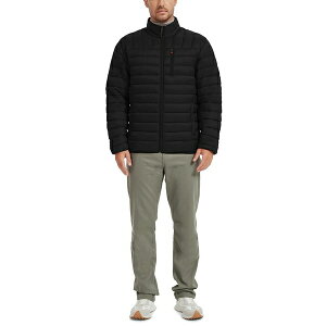z[N Ah Jpj[ Y WPbgu] AE^[ Outfitter Men's Packable Down Blend Puffer Jacket, Created for Macy's Black