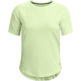 【送料無料】 アンダーアーマー レディース Tシャツ トップス Rush T Shirt Womens Green