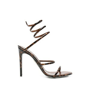 ���l�J�I���B�� ���f�B�[�X �T���_�� �V���[�Y Cleo tortoiseshell-effect sandals Brown