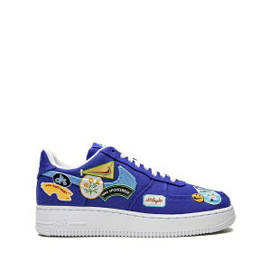 �i�C�L ���f�B�[�X �X�j�[�J�[ �V���[�Y Air force 1 low '07 prm los angeles patched up sneakers Blue