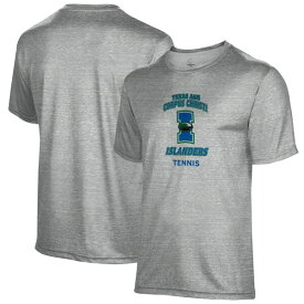 プロスフィア メンズ Tシャツ トップス Texas A&M Corpus Christi Islanders Tennis Name Drop TShirt Gray