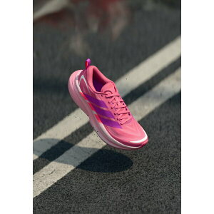�A�f�B�_�X ���f�B�[�X �X�j�[�J�[ �V���[�Y SUPERNOVA GLIDE - Road running shoes - pink fusion/purple burst/lucid red