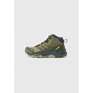 �A�f�B�_�X �e���b�N�X ���f�B�[�X �n�C�L���O �X�|�[�c TERREX SKYCHASER AX5 MID GORE-TEX HIKING - Hiking shoes - olive strata/night cargo/aurora plum